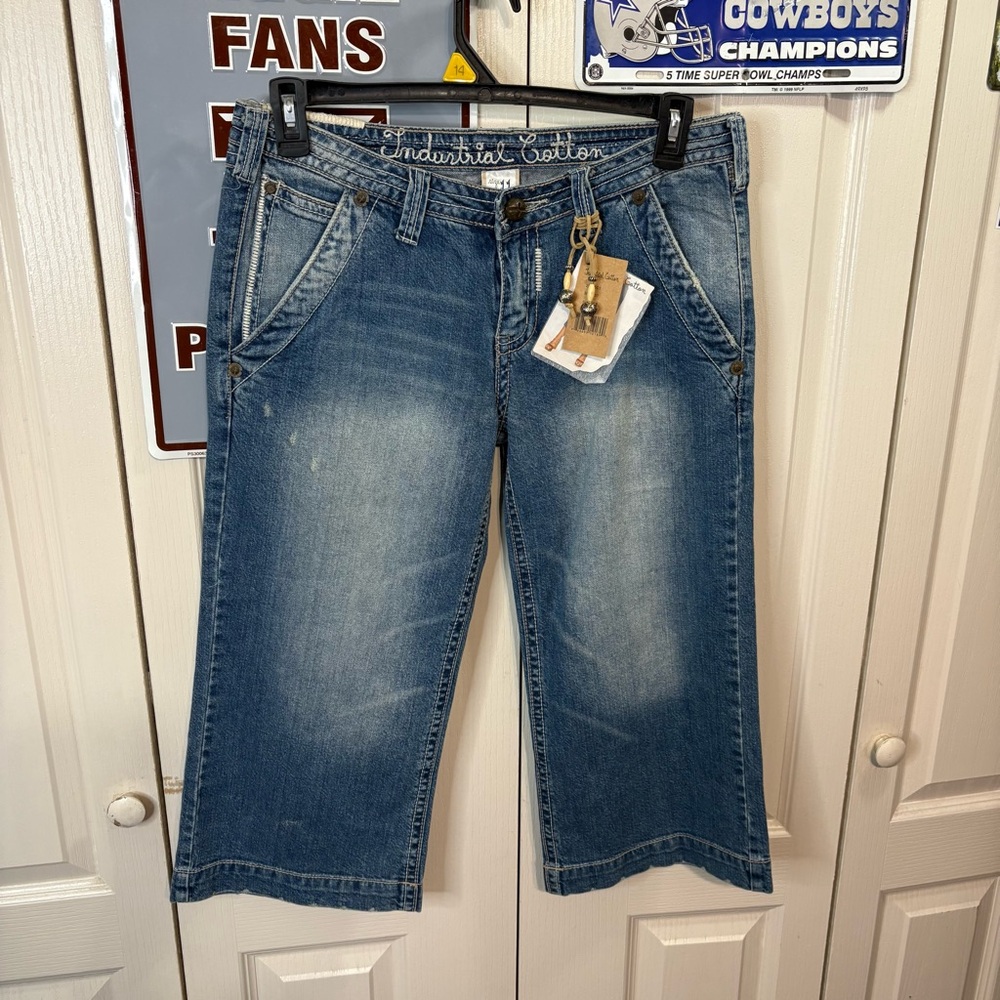 Industrial Cotton Women’s Denim Capris